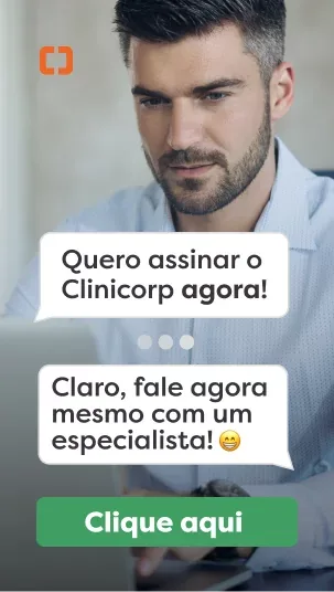 Fale agora mesmo com um especialista Clinicorp