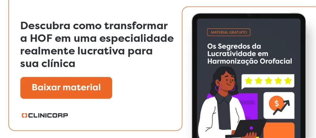 Material sobre lucratividade em harmonização orofacial