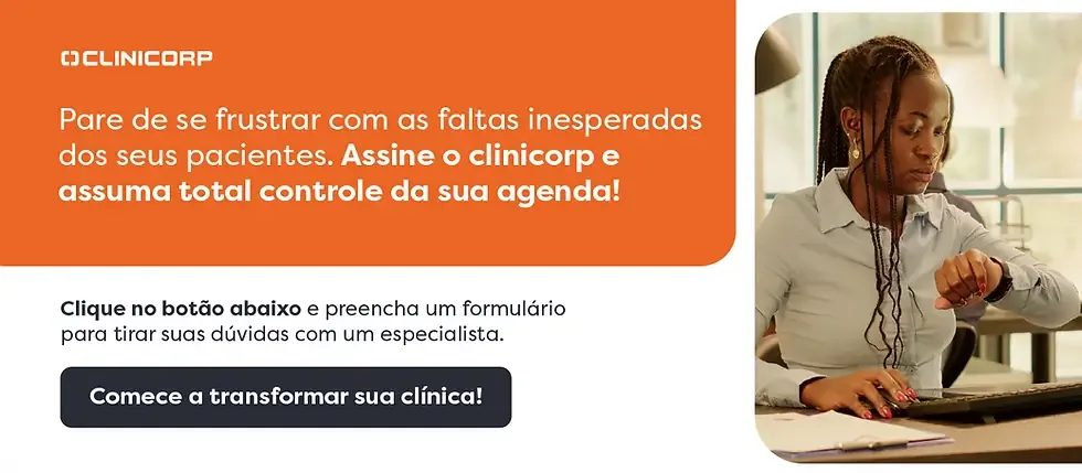 calendário com consultas agendadas.