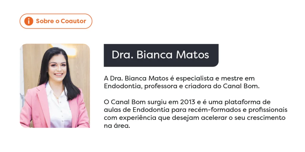 Dra. Bianca Matos, coautora do artigo