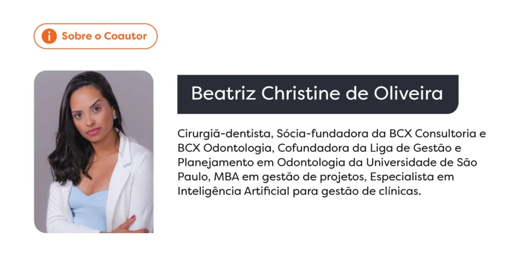 Inteligência artificial atendimento. Foto da Dra. Beatriz Oliveira e sua biografia.