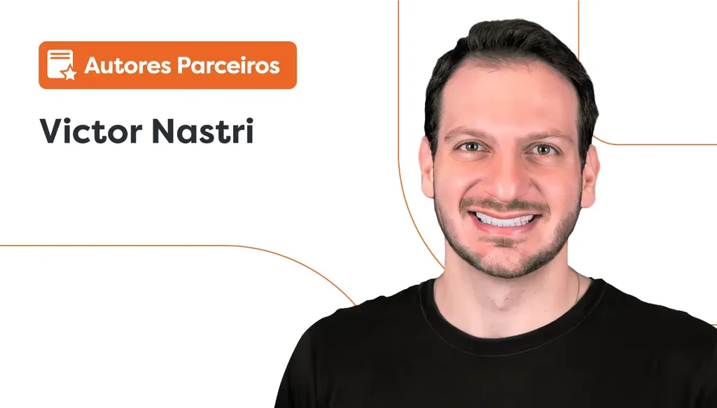 Tendências inteligência artificial: banner com foto do Victor Nastri, autor do artigo.