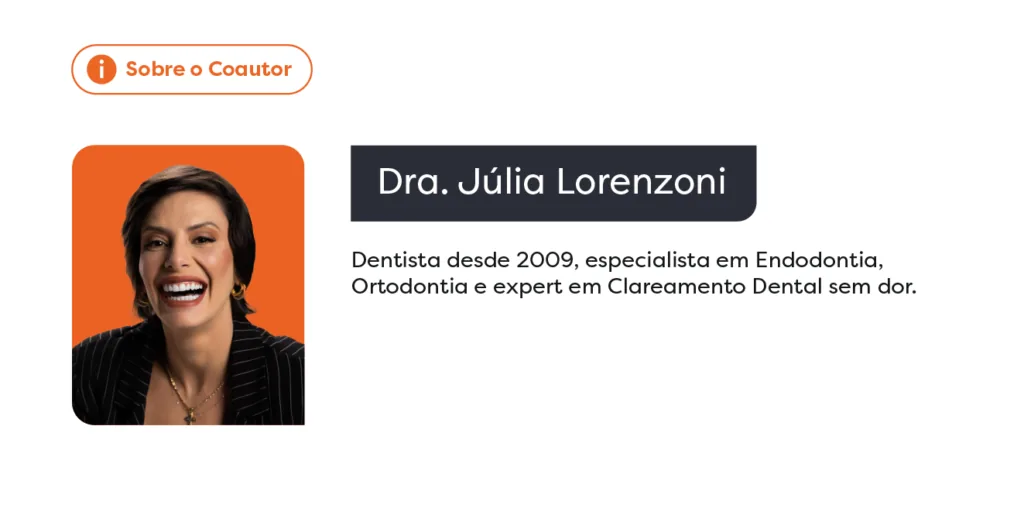 Dra. Júlia Lorenzoni, coautora do artigo