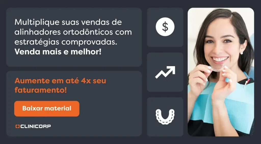 E-book com dicas para vender mais alinhadores ortodônticos