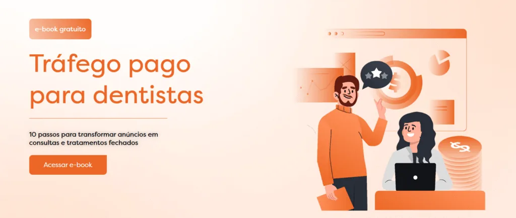 E-book de tráfego pago para dentistas