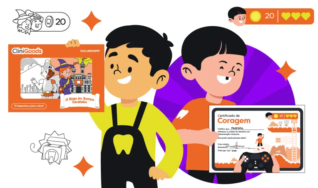 Modelos de certificado de coragem para pacientes infantis